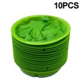 thumbnail image 5 of Bolsis emesis de bolsas de vómito desechables plástico para viajes al aire libre Verde 10 piezas, 5 of 5