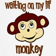 thumbnail image 3 of CafePress - Waiting On My Monkey Maternity T Shirt - Cotton Maternity T-shirt, Cute & Funny Pregnancy Tee, 3 of 4