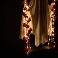 thumbnail image 6 of Halloween Decorations Outdoor 5Ft Pre-Assembled Hanging Swing Ghost With Lights Spooky Hanging Ghosts for Porch Yard Tree Party, 6 of 7