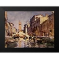 thumbnail image 2 of Sargent, John Singer 14x11 Black Modern Framed Museum Art Print Titled - Venetian Canal, 1913, 2 of 5