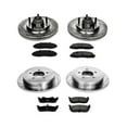 thumbnail image 3 of PowerStop Front and Rear Z23 Evolution Sport Carbon-Fiber Ceramic Brake Pad and Drilled & Slotted Rotor Kit Fits: FORD LINCOLN Select Models K1915, 3 of 10