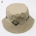 thumbnail image 2 of Sunjoy Tech Bucket Hat for Women Men, Unisex Canvas Washed Cotton Trendy Caps, Womens Summer Beach Sun Hats, 2 of 2