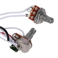 thumbnail image 3 of Kit de Arnés de cableado de guitarra eléctrica Sincero Cubierta negra A500K B500K Interruptor de palanca, 3 of 10