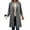 36#Gray, variant on Women's Winter Wool Coat Casual Oversized Notch Lapel Pea coat Elegant Single-Breast Over Coats Office Work Outfits Coffee XL
