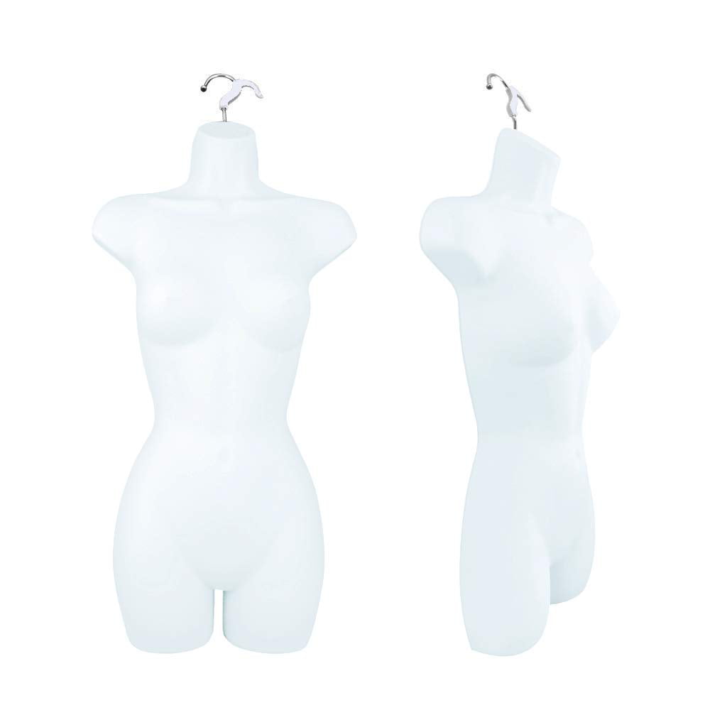 Only Hangers Clear Frosted Female Hip Panty Form 