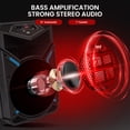 thumbnail image 2 of Sistema de altavoces PA Bluetooth portátil Pyle PPHP122SM 800W, 2 of 7