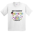 thumbnail image 3 of Inktastic My Daddy Graduated and I'm Super Proud Youth T-Shirt, 3 of 5