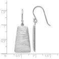 thumbnail image 3 of FB Jewels Leslie's Sterling Silver Radiant Essence Shepherd Hook Earrings, 3 of 3