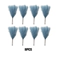 thumbnail image 4 of Toystoory 8x Fácil De Limpiar Pampas Artificiales Hierbas Flor Mantenimiento Sin Esfuerzo Aspecto Realista Elegante Decoración del hogar Azul degradado >45cm, 4 of 6