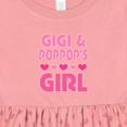 thumbnail image 4 of Inktastic Gigi and Poppop Girl Cute Valentine Girls Baby Dress, 4 of 5