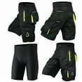 thumbnail image 3 of MTB Shorts Men's Cycling Baggy Style Off Road Team Racing Free Padded Liner Bicycle Pants, 3 of 5