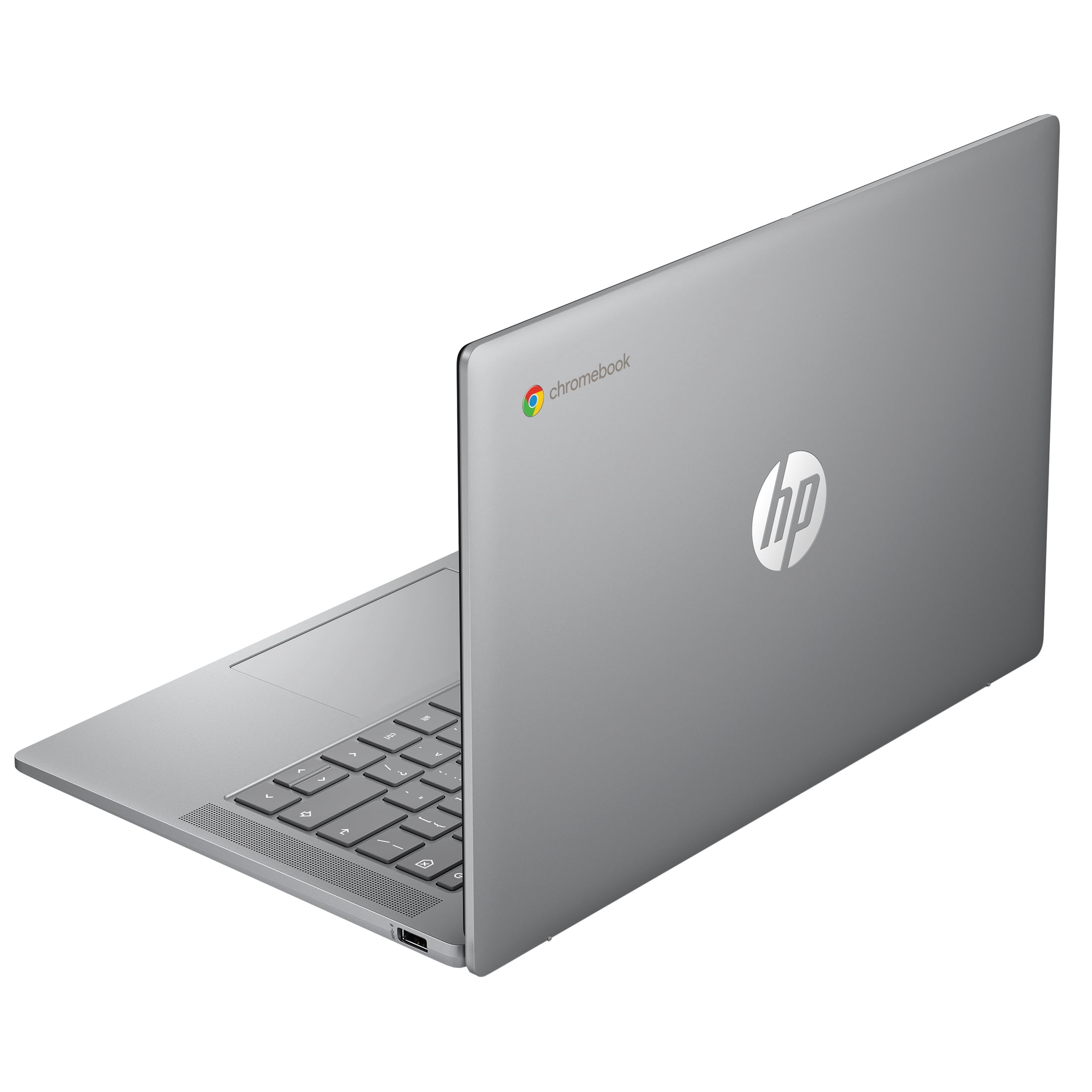 HP Chromebook 14 Laptop PC HD Chrome OS MediaTek Kompanio 540 4GB RAM 128GB UFS Meteor Silver Gemini