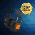 thumbnail image 3 of Tzumi Sound Guards, Noise-Cancelling Bluetooth Headphones, Hearing Protection Ear Muffs, 3 of 8