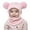 Pink, variant on Yoyauz Ski Mask For Children, Windproof Mask For Winter For Cold Weather Wool Hooded Scarf hood Neck Warmer