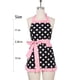 thumbnail image 4 of Rosielily Delantal Rosa Para Mujer Delantal Retro Delantal Vintage Lindo Delantal Coqueto Con Bolsillo Cocina Cocinar Hornear Vestido Kawaii Algodón Con Volantes Volantes Años 50 Delantal Para Mujeres, 4 of 5