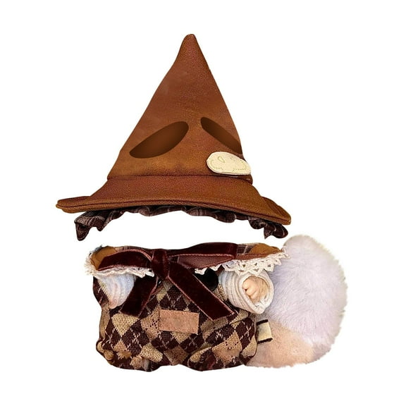 Plush Doll Clothes Set - Forest Sprite Outfit With Hat, Shawl, T-Shirt, Overalls, One Size For 10-12 Inch Plushies - Exclusive, Toy Collectors, , Gifting