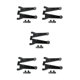 thumbnail image 3 of Bewildely Brazos superiores delanteros de aluminio para 1/14 MJX Hyper Go 14209 14210 brazos superiores delanteros de aluminio duraderos negros Type2 NO2, 3 of 6