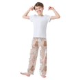 thumbnail image 2 of Naughty and Cute Bear Boys Pajama Pants Soft and Lightweight Elastic Waistband Children's Pajama Pants, 2 of 8