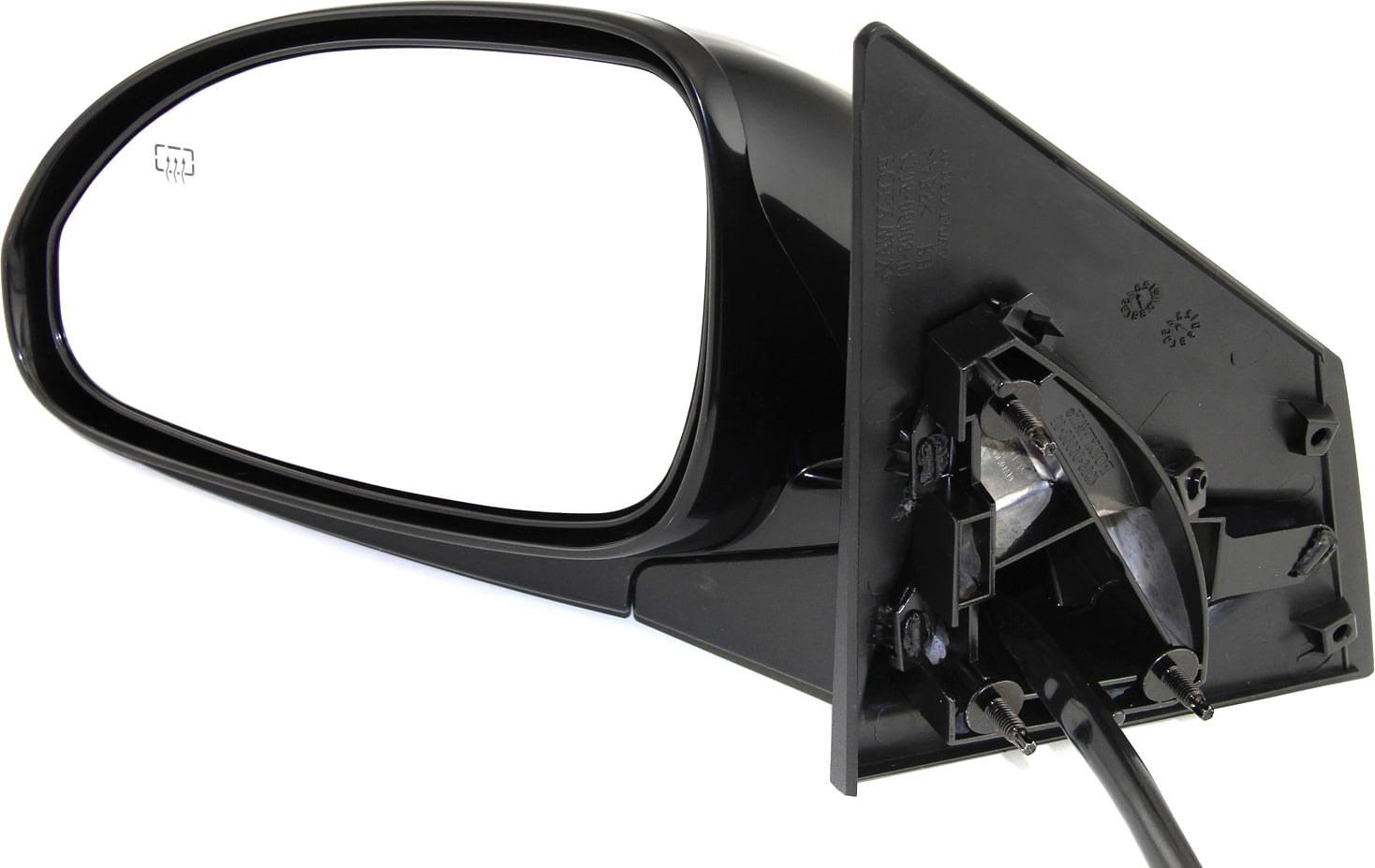 Mirror Compatible With 2008-2012 Buick Enclave Left Driver Side Heated In-housing Signal Light Paintable Kool-Vue
