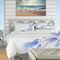 thumbnail image 4 of Designart 'Moving Jellyfish Group' Nautical & Coastal Duvet Cover Set, 4 of 4