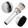 thumbnail image 3 of 1pc Non-Overflow Pop Up Drain, G1 1/4 Inch Brass Bathroom Basin Sink Pop Up Drain Assembly Color Selections, 3 of 8