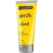 got2b Glued Styling Spiking Hair Gel, Water-Resistant, Bold, Screaming Hold Spikes, 6 oz