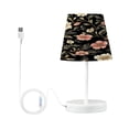 thumbnail image 7 of Table Lamp Medium 7.9x11.8 Inches Table Lamps Night Light Tools & Home Improvement Bedroom Lamp Guest Room Lamp Study Lamp Office Lamp Pretty White Flowers, 7 of 7