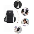thumbnail image 6 of KXF Cellphone Purse Women Cellphone Crossbody Purse Phone Crossbody Bag Waterproof Nylon Wallet Wristlet Shoulder Bag, 6 of 8