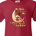 thumbnail image 4 of Inktastic My Nana Loves Me to the Moon and Back Youth T-Shirt, 4 of 5