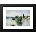 thumbnail image 2 of Claude Monet 18x13 Black Modern Framed Museum Art Print Titled - The Seine at Lavacourt (1880), 2 of 5
