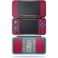 thumbnail image 1 of Carbon Fiber Skin Compatible With Nintendo New 2DS XL Sticker Design Design Badass Love, 1 of 3