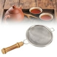 thumbnail image 1 of Tea Strainer, Stainless Steel, Durable & Safe, Improves Taste, Easy To Use, Large Capacity Design, 1 of 8
