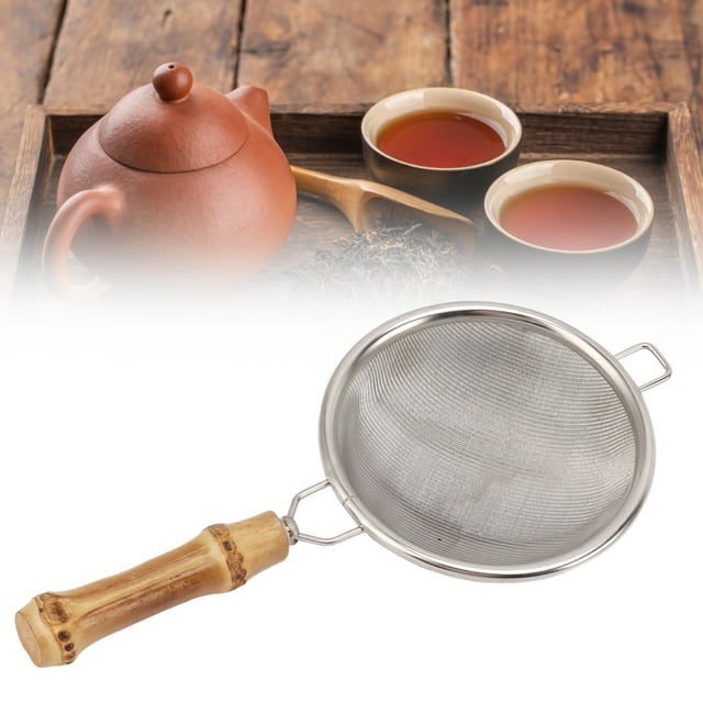 Tea Strainer, Stainless Steel, Durable & Safe, Improves Taste, Easy To Use, Large Capacity Design