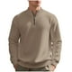 thumbnail image 2 of pstuiky manga larga de hombre, Sudadera con capucha informal de colores sólidos para hombre, jersey de manga larga con bolsillo y cuello alto camisetas de hombre s, 2 of 9