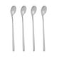 thumbnail image 1 of Cuchara de Té Helado de Mango Largo Uxcell, 4 Pcs Cucharas de Café de 8 Pulgadas, Tono Plateado, 1 of 1