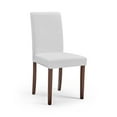 thumbnail image 2 of Modway Prosper 5 Piece Faux Leather Dining Set, Brown/White, 2 of 7
