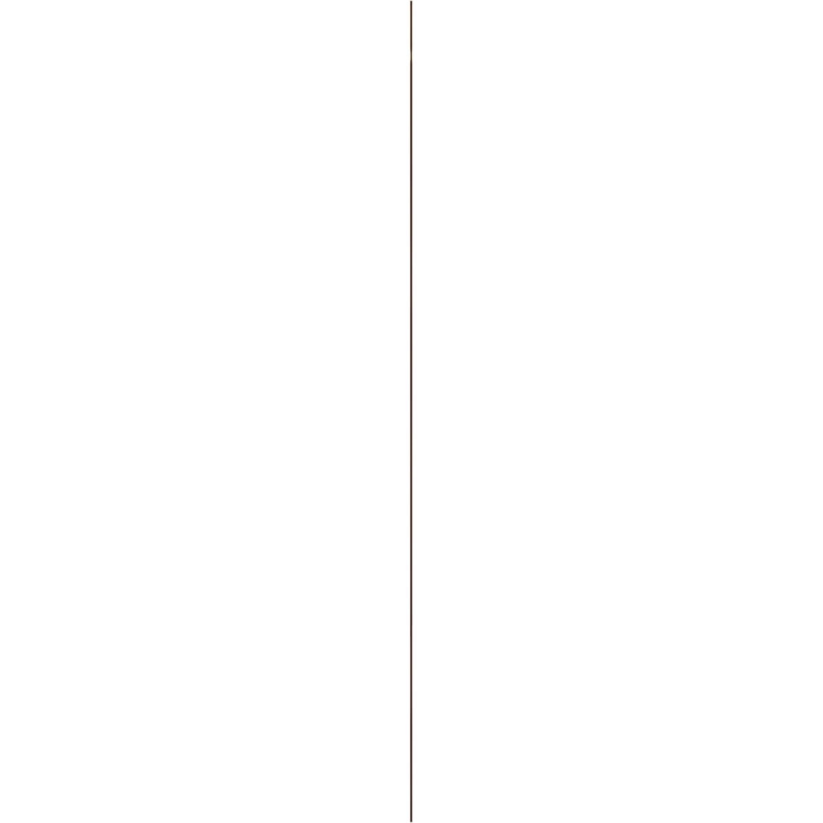 Ekena Millwork 94"H x 1/4"T Pandora Adjustable Wood Decorative Slat Wall Panel Kit, Walnut (contains 16 Slats + 1 Straight Edge Starter Slat)