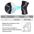 thumbnail image 2 of Spring Silicone Sports Knee Pads Basketball Sports Goods Compression Knee Pads, 2 of 5