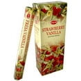 thumbnail image 1 of Strawberry Vanilla - Box of Six 20 Stick Tubes, 120 Sticks Total - Hem Incense, 1 of 3