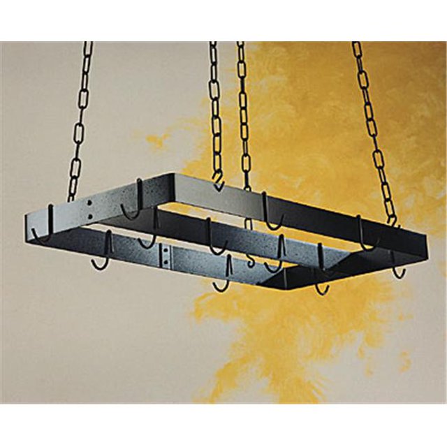 Rogar 2226 Rectangle avec Barre Centrale -Blanc/laiton