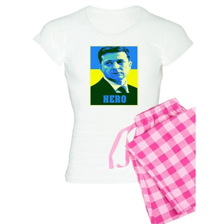

CafePress - Ukrainian President Zelenskyy Ukraine Flag Pajamas - Women s Light Pajamas