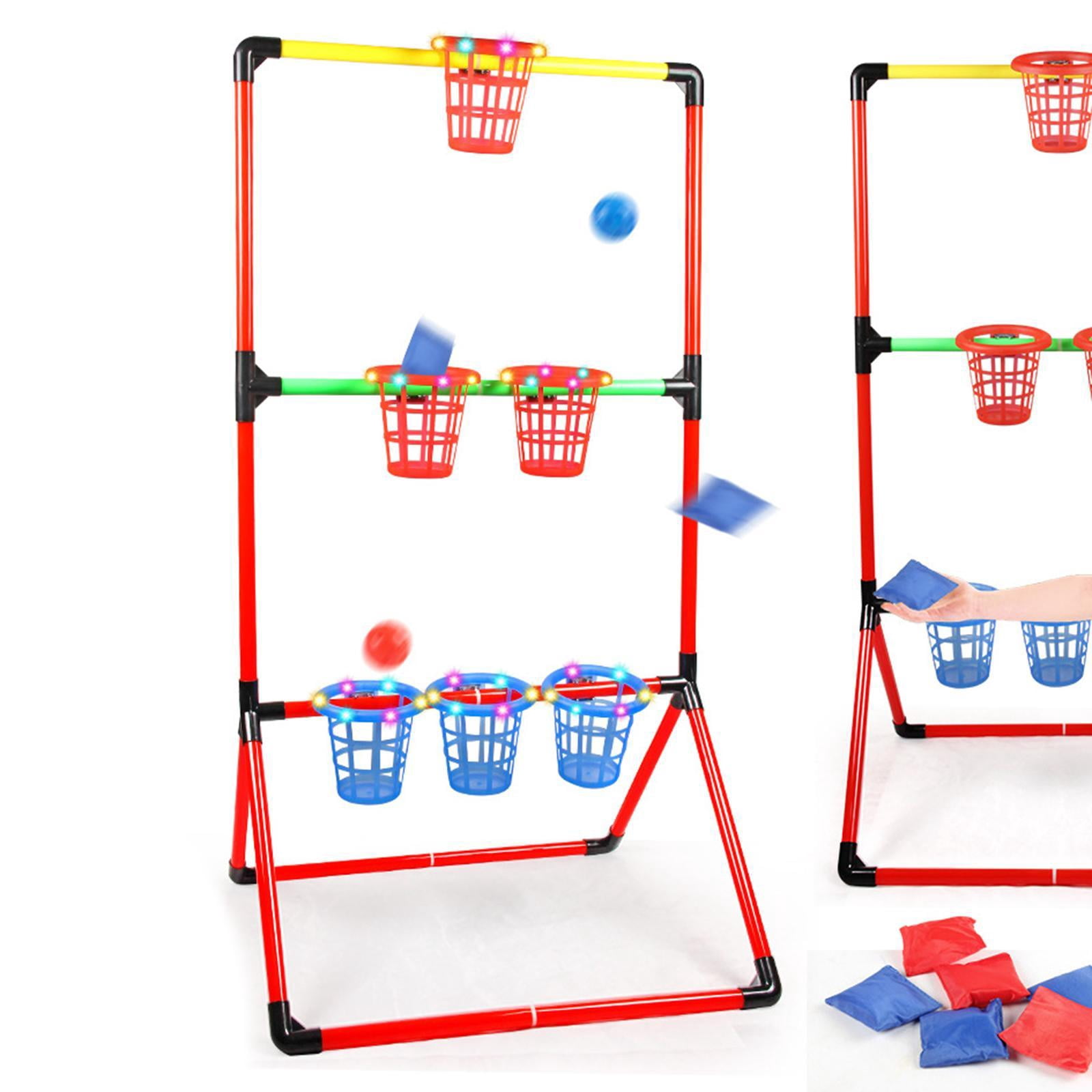 LeeQinersw Bucket Game Throwing Game Indoor Outdoor Garden Party Game for Toddlers