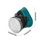 thumbnail image 3 of Mascarilla purificadora de aire con cartucho de repuesto | Respirador con filtro de carbón activado y correas ajustables | Mascarilla protectora transpirable para construcción y jardinería industrial, 3 of 5