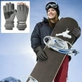 thumbnail image 4 of Winter Warm Gloves for Touchscreen Waterproof Thermal Snow Gloves, 4 of 5