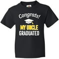 thumbnail image 3 of Inktastic Congrats My Uncle Graduated with Cap Youth T-Shirt, 3 of 5
