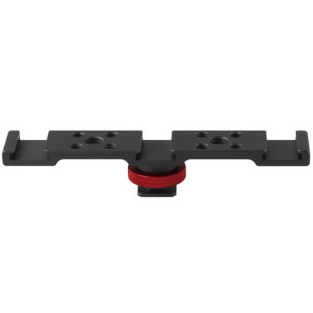 

NUOLUX Three-head Hot Shoe Bracket Mount Aluminium Alloy Cold Shoe Base Support