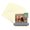 Off White, variant on Cream Linen Picture Frame Mat for 31x31 Frames - Fits 26x26 Photos - 1 Mat