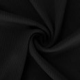 thumbnail image 5 of Womens Summer Trendy 2 Piece Outfits Short Sleeve V Neck T Shirts Drawstring Shorts Knit Ribbed Lounge Pajamas Sets, 5 of 5