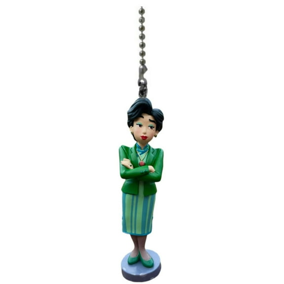 Turning Red Ming Lee Fan Lamp Light Pull PVC Figure Figurine Detailed Mei Mother New