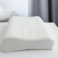 thumbnail image 6 of Xecvkr Natural Latex Pillow for Neck Pain Relief Standard Soft Pillow for Side Back Stomach Sleepers with Pillowcase Machine Washable 30x50cm 35x55cm, 6 of 8